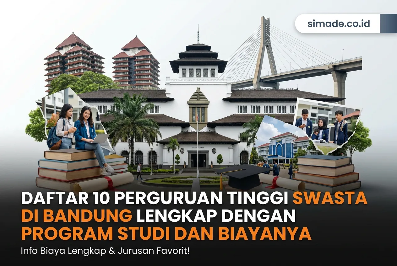 Daftar 10 Perguruan Tinggi Swasta di Bandung Lengkap dengan Program Studi dan Biayanya