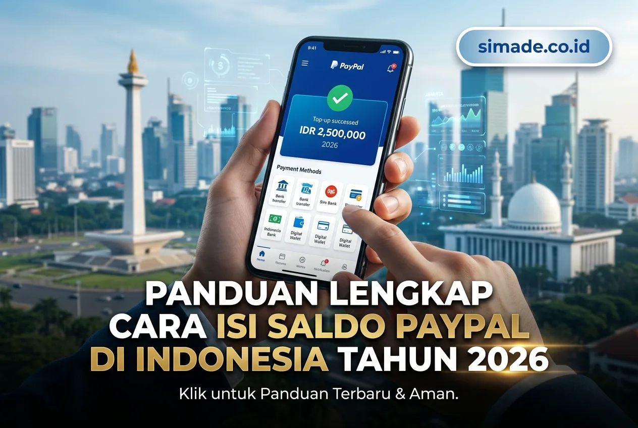 Panduan Lengkap Cara Isi Saldo PayPal di Indonesia Tahun 2026
